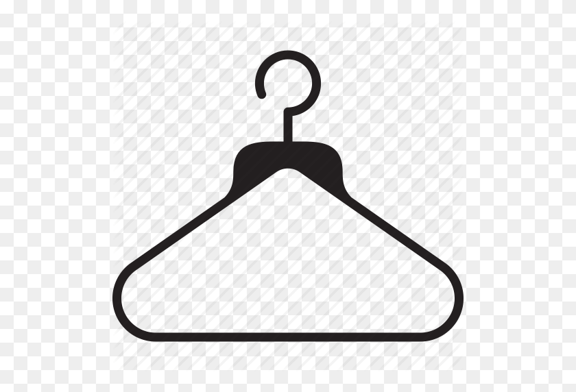 512x512 Apparel, Clothes, Clothing, Fashion, Hanger Icon - Hanger PNG