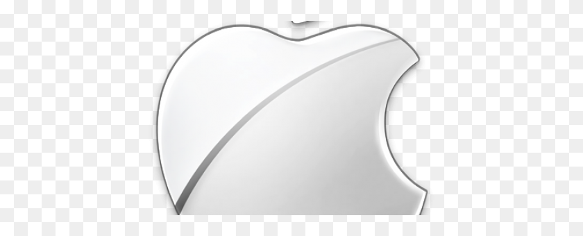420x280 Apple - Apple Logo PNG White