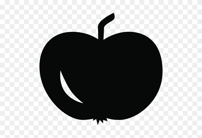 512x512 Apple - Логотип Apple Белый Png