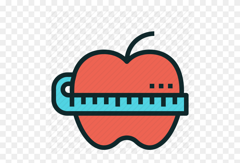 512x512 Apple, Body, Fruit, Get, Healthy, Shape, Slim Icon - Healthy Body Clipart