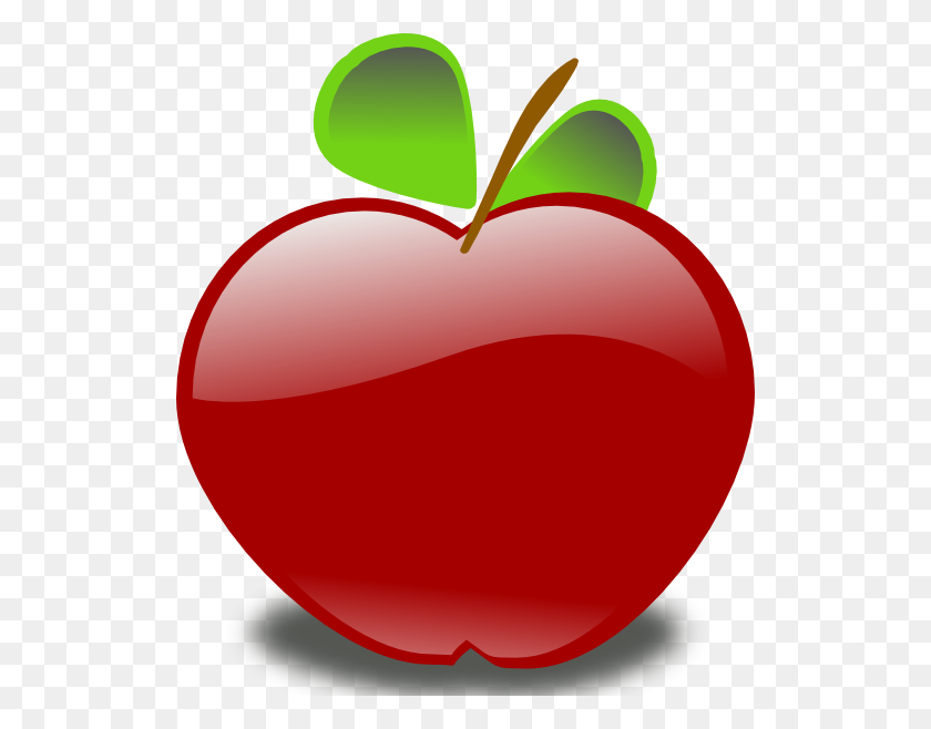 522x598 Apple Border Clipart Clipartmasters - Do Not Touch Clipart