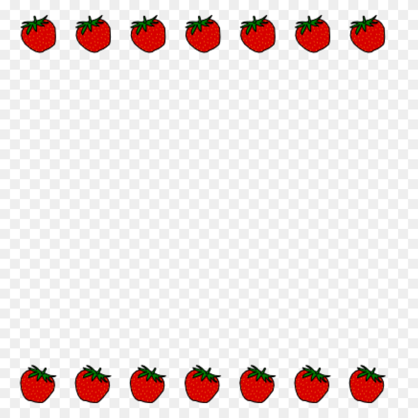 1024x1024 Скачать Бесплатно Клипарт Apple Border - Vegetable Border Clipart