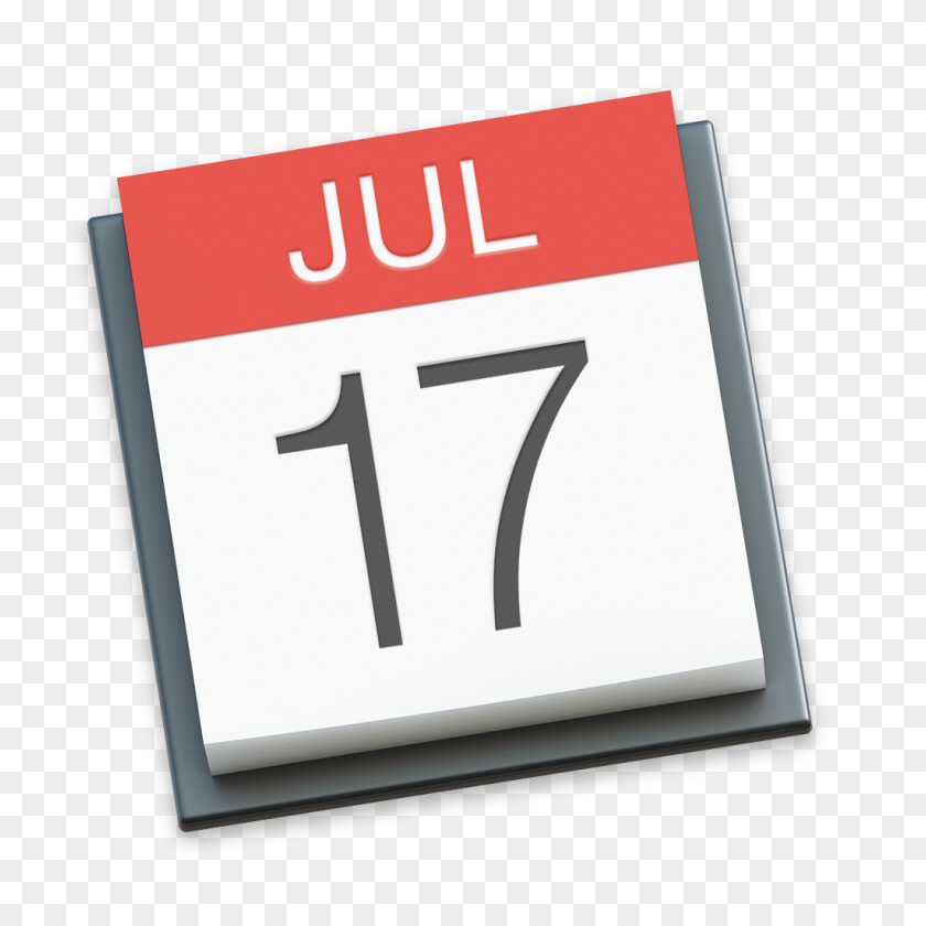 1024x1024 Apple Calendar Icon - Calendar Icon PNG
