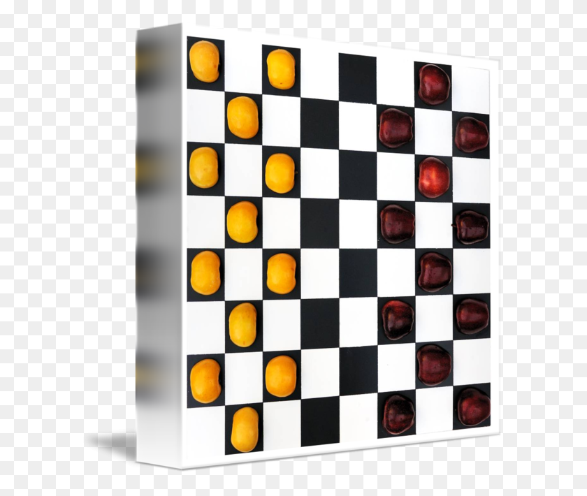 605x650 Apple Checkers - Checkers PNG