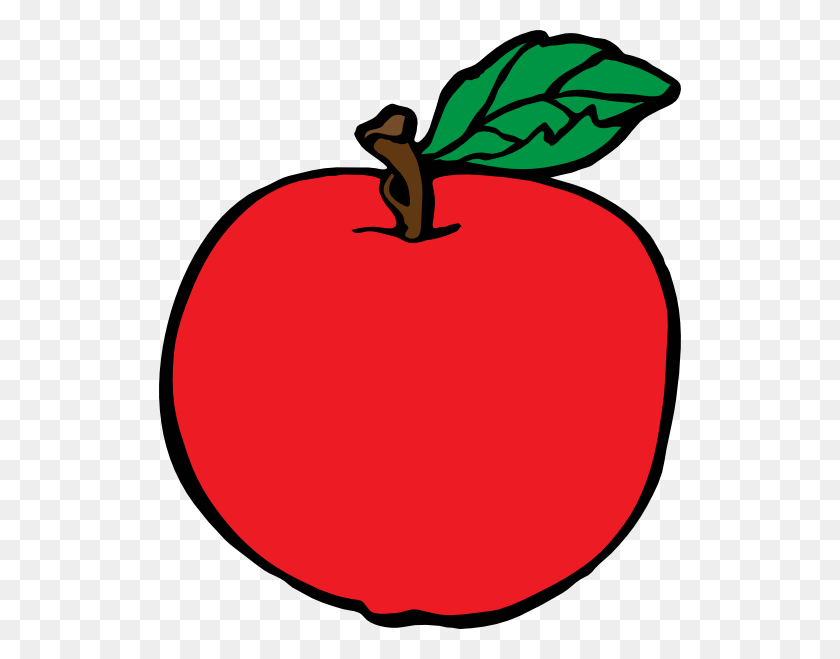 522x599 Apple Clip Art - Apple Seed Clipart