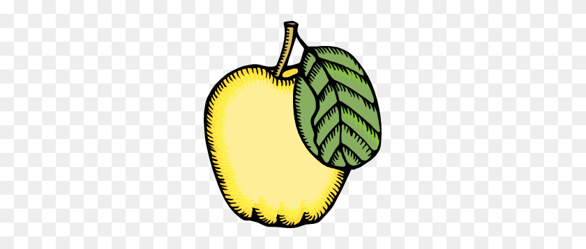 255x298 Apple Clip Art - Fruit Snacks Clipart