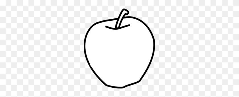 251x282 Apple Clipart Black And White - Book And Apple Clipart
