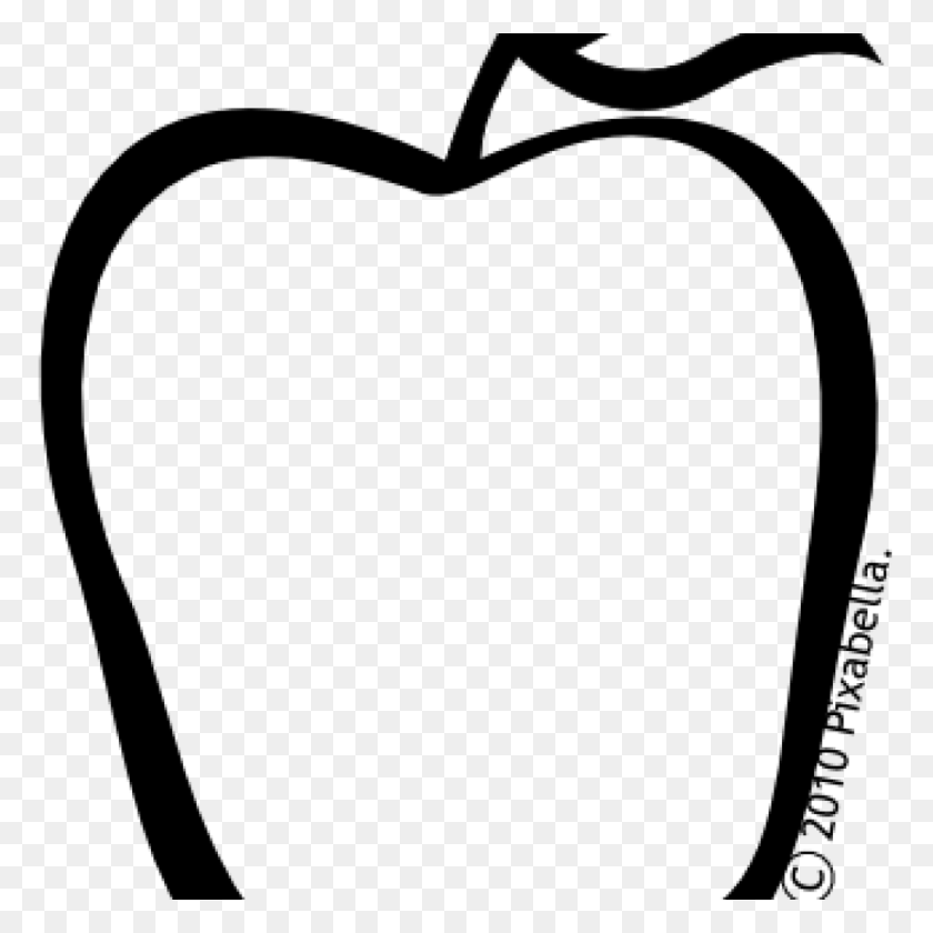 1024x1024 Apple Clipart Black And White Volleyball Clipart House Clipart - Volley Clipart