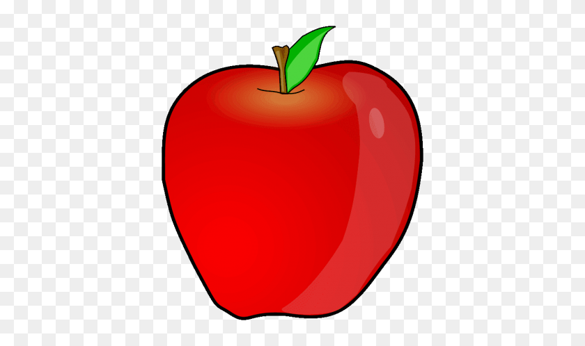 1280x720 Apple Clipart For Kids Clip Art Free - Red Apple Clipart