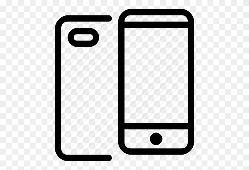 512x512 Apple, Двойная Камера, Iphone, Iphone Плюс, Мобильный, Значок Смартфона - Камера Iphone В Формате Png
