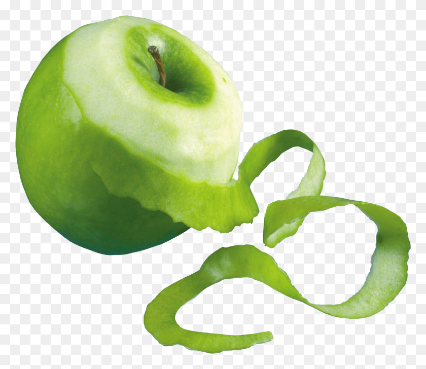 3000x2571 Apple Green Peeled Transparent Png - Apple PNG
