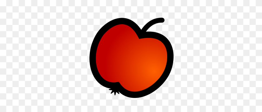 300x300 Apple Icon Png Clip Arts For Web - Apple Heart Clipart