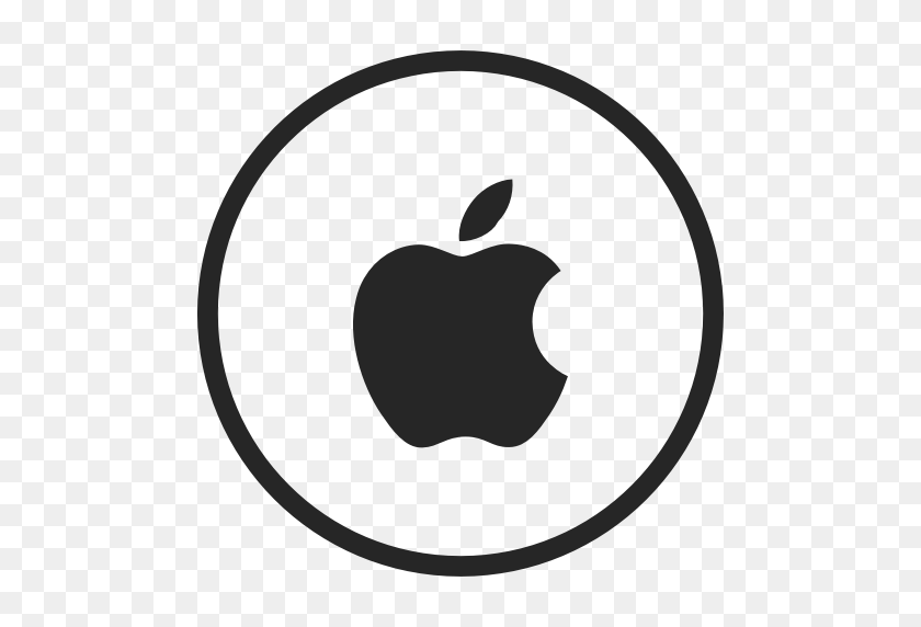 512x512 Apple, Iphone, Logo, Mac Icon - Iphone Logo PNG