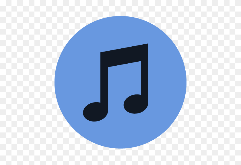 513x513 Apple, Itunes, Música, Icono De Sonido - Icono De Itunes Png