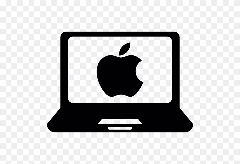 512x512 Apple Laptop Computer - Apple Icon PNG