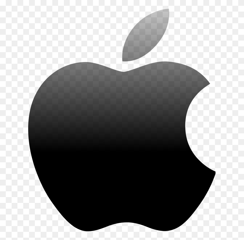 645x768 Apple Logo - White Apple Logo PNG