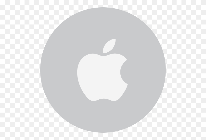 512x512 Apple, Logo Icon - White Apple Logo PNG