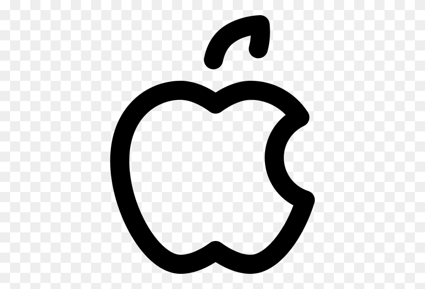 512x512 Apple Logo Png Icon - White Apple Logo PNG