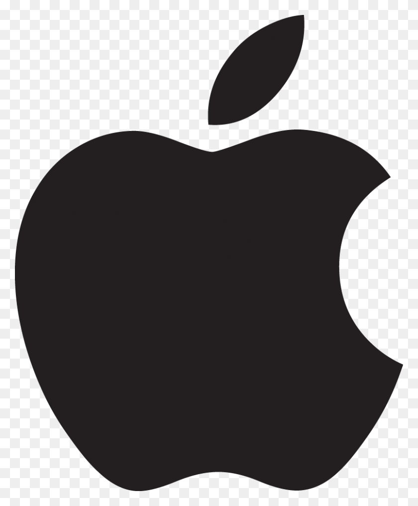 803x985 Png Логотип Apple Клипарт