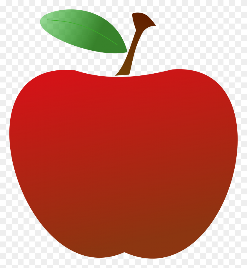 2201x2400 Apple Pictures Clip Art Winging - Apple With Worm Clipart