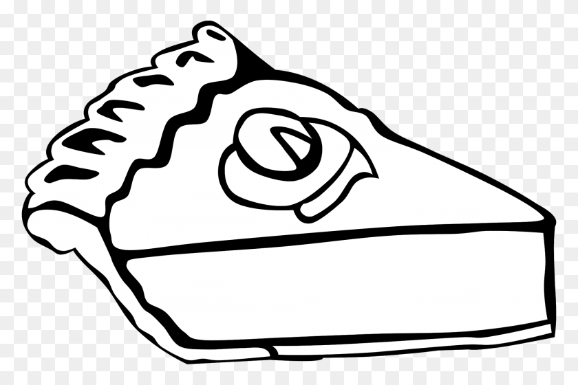 1920x1232 Яблочный Пирог Вектор Черно-Белый Огромный Скачать Бесплатно - Пицца Пирог Клипарт