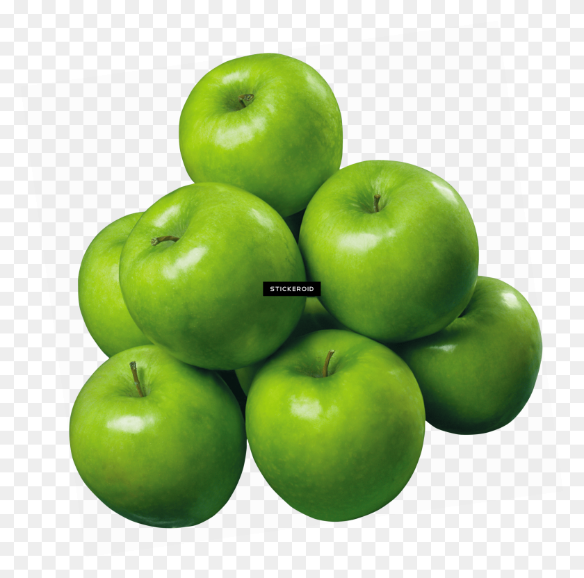 3381x3347 Apple Png - Green Apple PNG