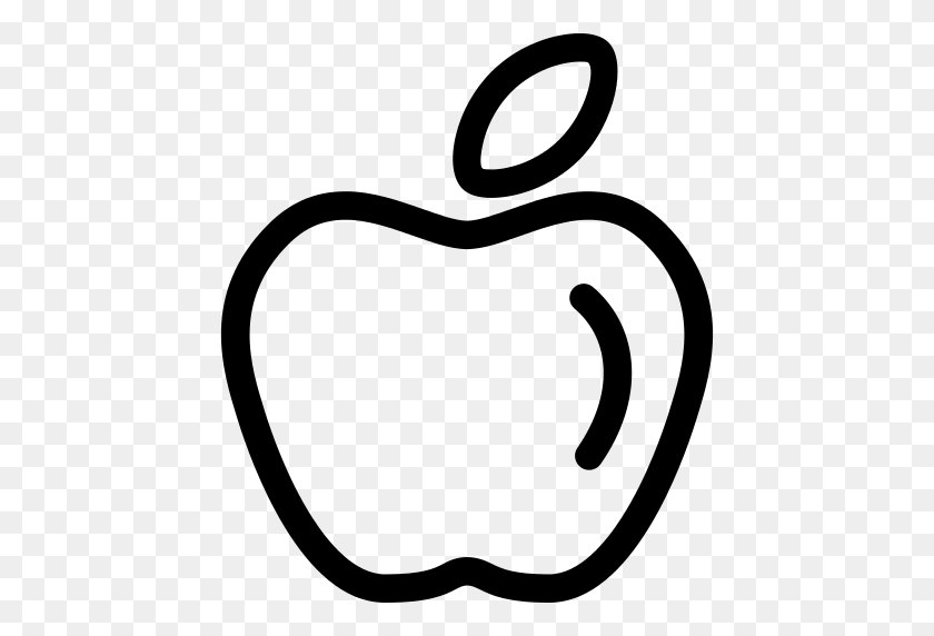 512x512 Apple Png Icon - White Apple Logo PNG