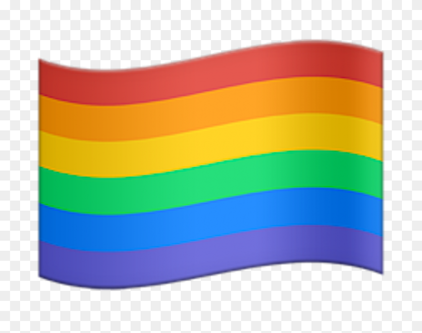 800x620 Apple Lanza Rainbow Emoji - Rainbow Emoji Png