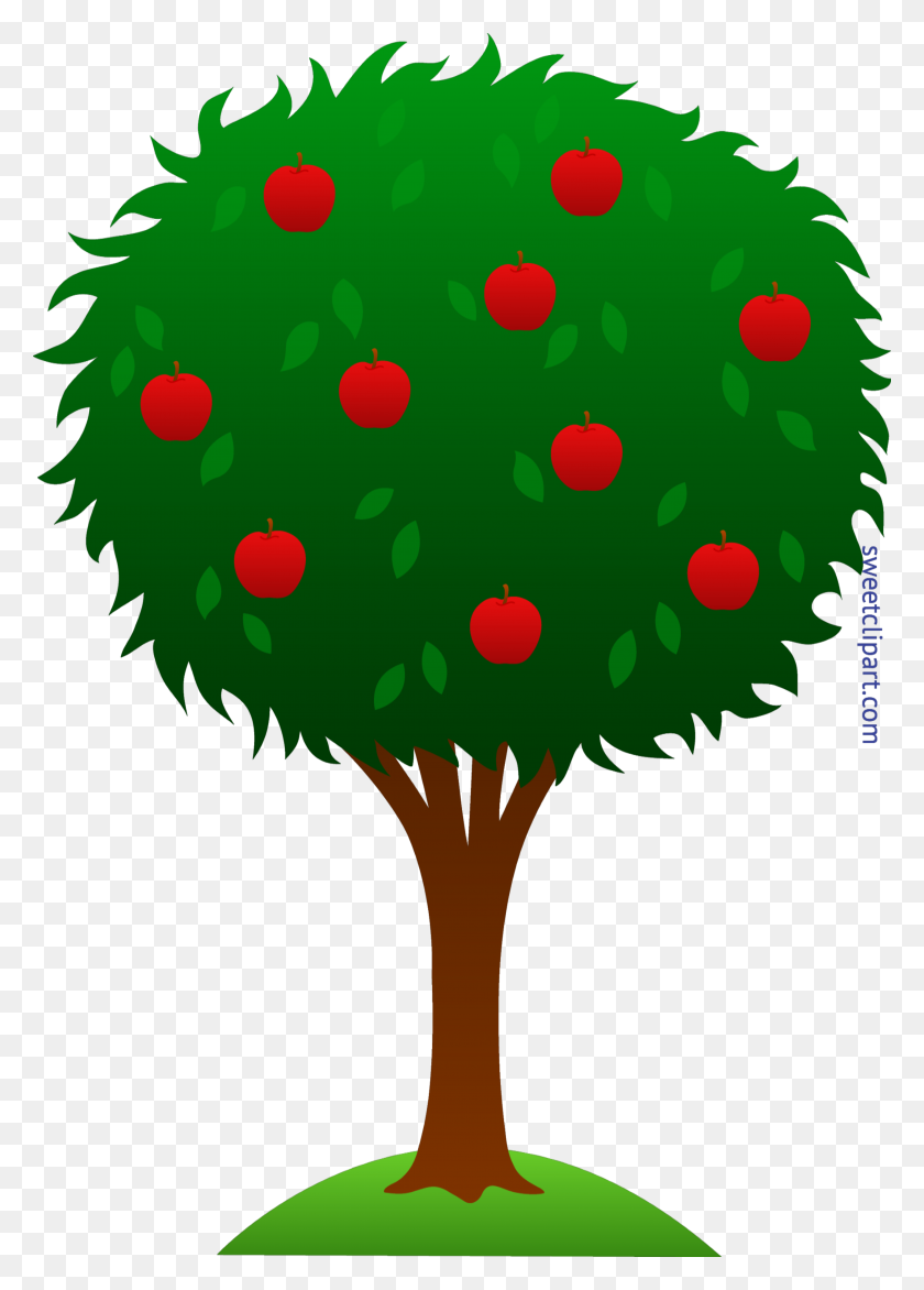 4504x6424 Apple Tree Clip Art - Tree Clipart