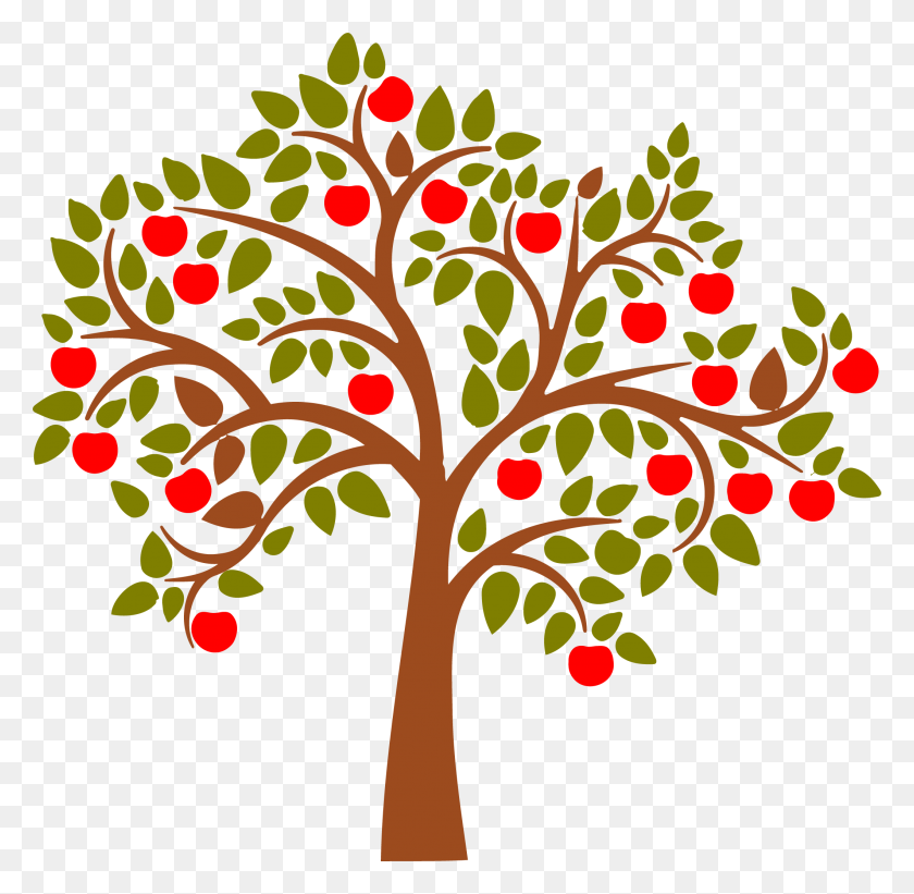 2121x2072 Apple Tree Shape Clipart Clip Art Images - Crafting Clipart Free