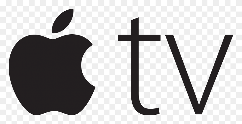 2400x1139 Логотип Apple Tv Png С Прозрачным Вектором - Логотип Тв Png