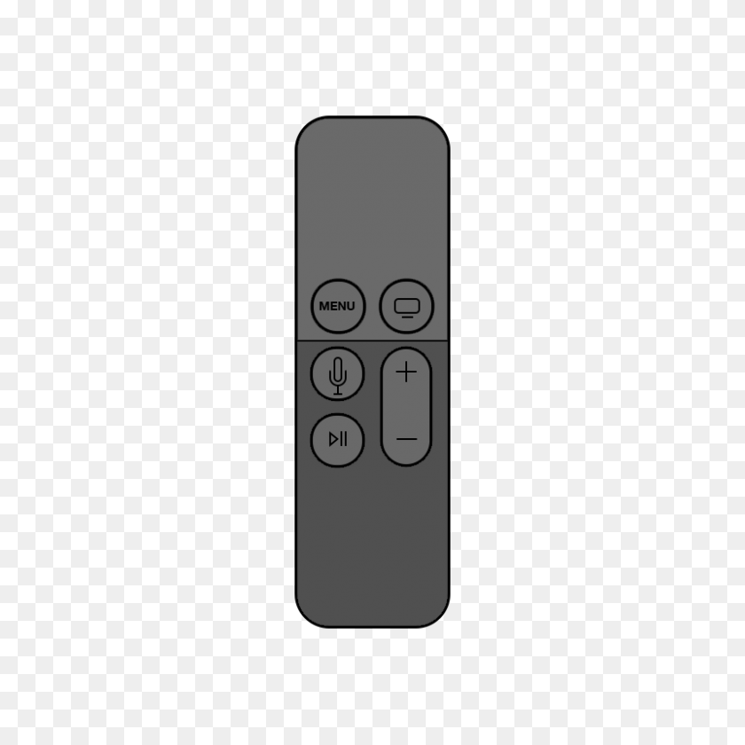 800x800 Apple Tv Remote The Weekly Coder - Tv Remote PNG