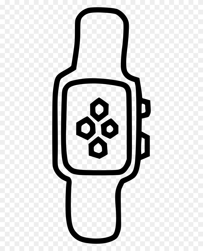 408x980 Apple Watch Iwatch Device Time Clock Png Icon Free Download - Studious Clipart