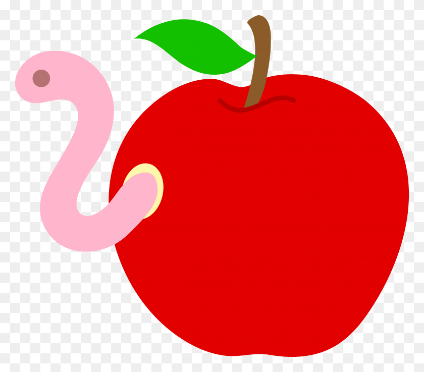 Apple With Worm Clip Art Look At Apple With Worm Clip Art Clip - Revolutionary War Clipart