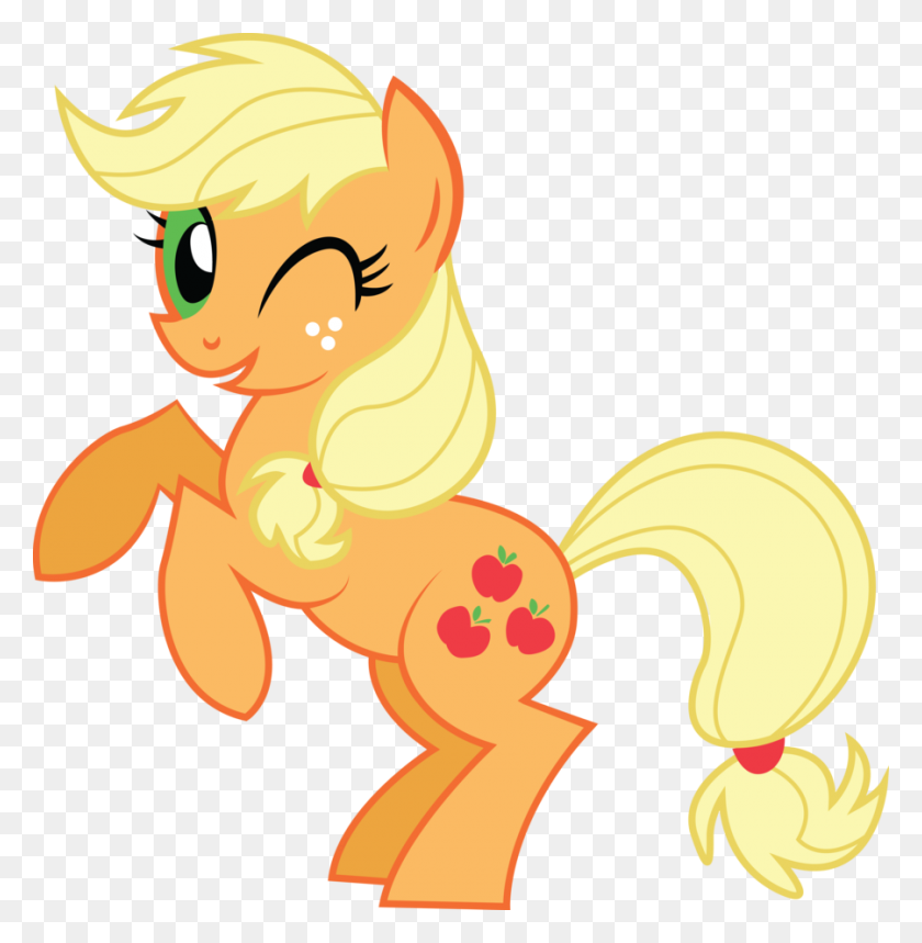 900x923 Applejack My Little Pony Png - Pony PNG