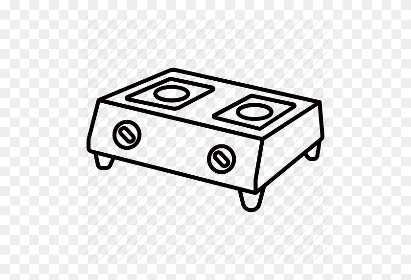 512x512 Appliance, Burner, Camping, Cooker, Cooking, Hot, Plate Icon - Hot Plate Clipart