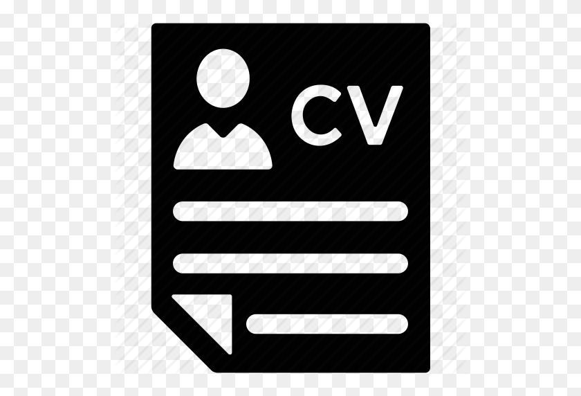512x512 Application, Appraisal, Curriculum Vitae, Cv, Qualifications - Resume PNG