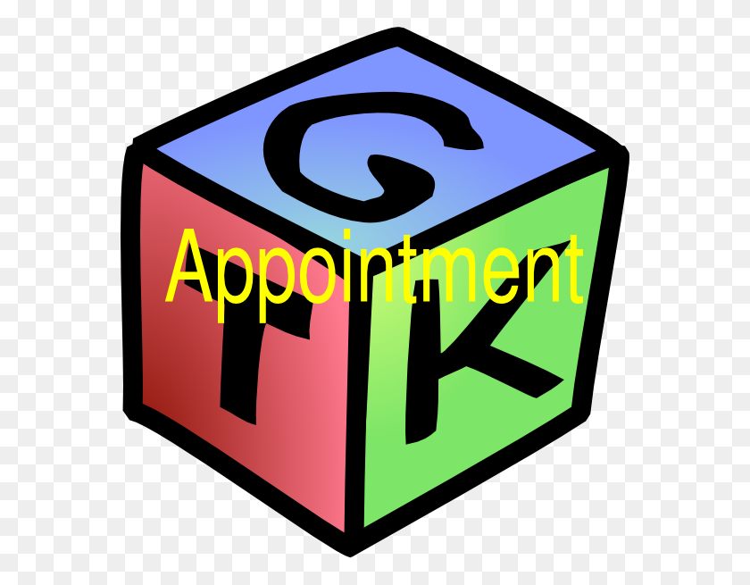 570x595 Appointment Clip Art - Appointment Clipart