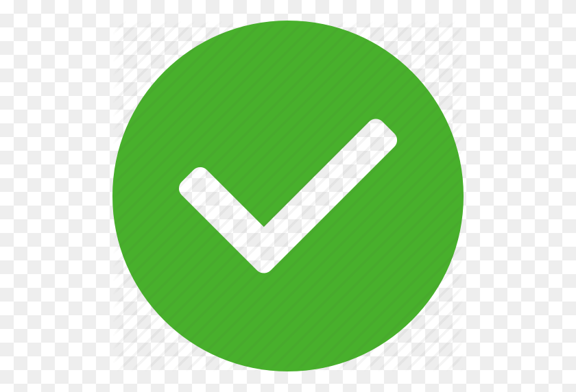 512x512 Approved, Check, Checkbox, Circle, Confirm, Right, Sure Icon - Checkbox PNG
