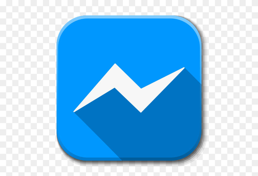 Apps Facebook Messenger Icon Flatwoken Iconset Alecive - Facebook Icon PNG