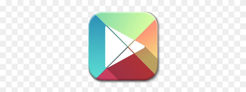 256x256 Значок Приложения Google Play Flatwoken Iconset Alecive - Магазин Play Png