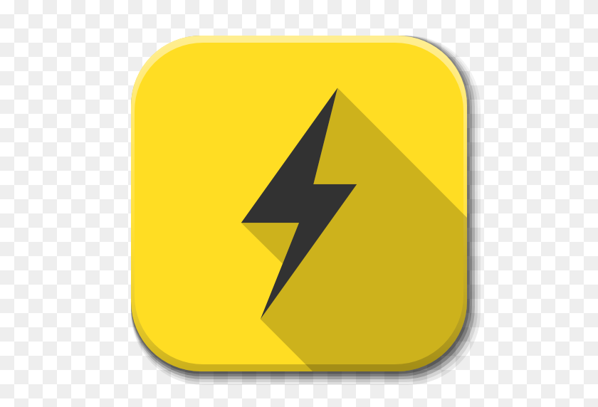 512x512 Apps Power B Icon Flatwoken Iconset Alecive - Power Icon PNG