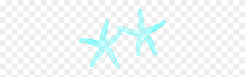 299x207 Aqua Blue Starfish Clipart Imprimibles Starfish - Imágenes Prediseñadas De Estrellas De Mar