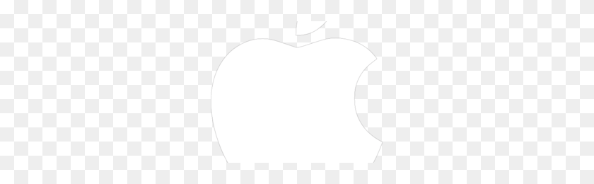 243x200 Aqua Png Png Image - Apple Logo PNG White