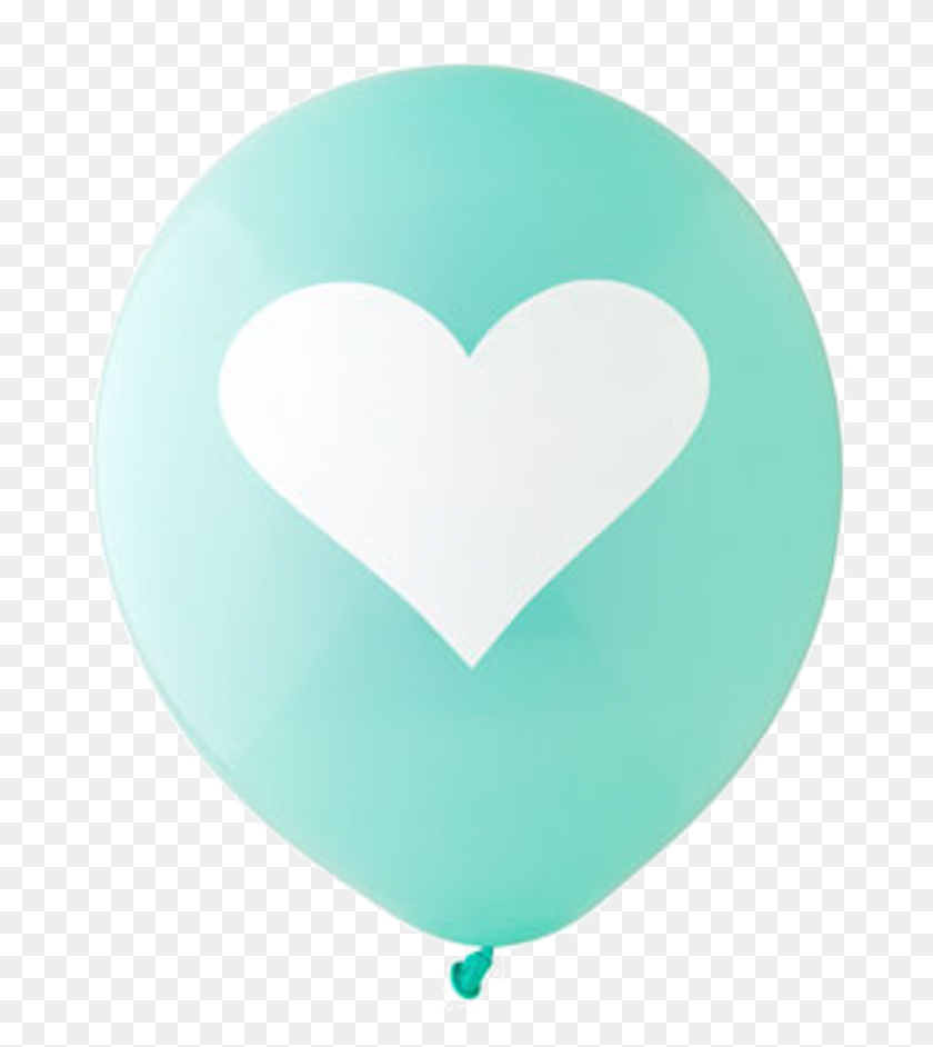 905x1024 Aqua White Heart Balloons Bonjour - White Heart PNG
