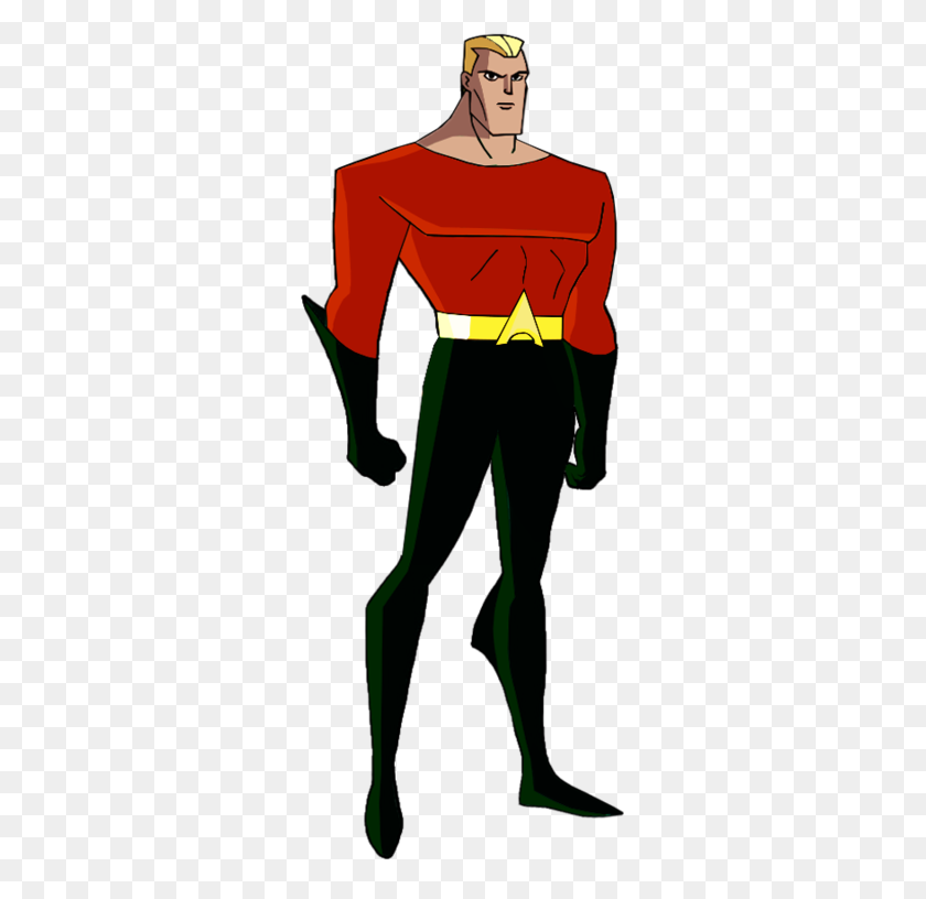 400x756 Aquaman From Superman The Animated Series - Aquaman PNG