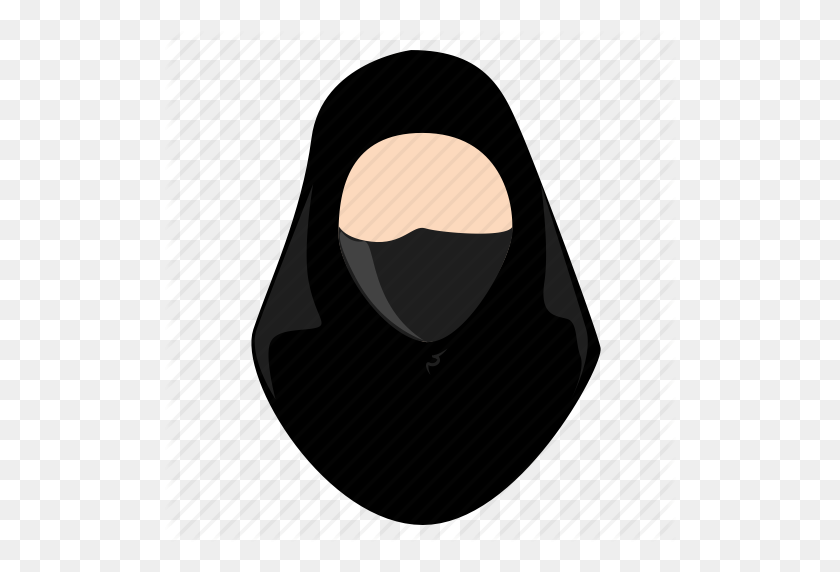 512x512 Árabe, Avatar, Mujer, Hijab, Islam, Dama, Icono De Perfil - Hijab Png