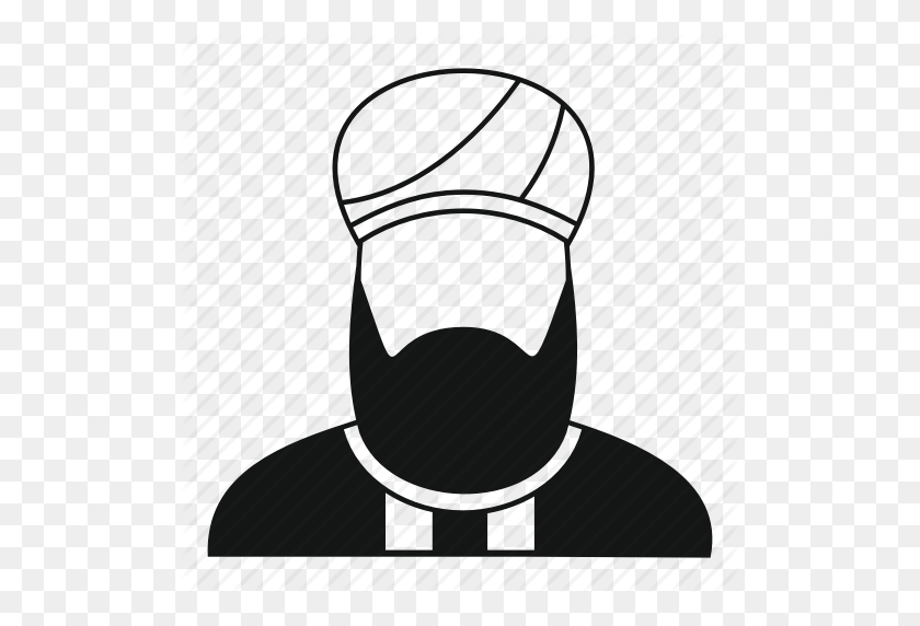 512x512 Arabic, Islam, Muezzin, Mufti, Mullah, Muslim, Turban Icon - Turban PNG