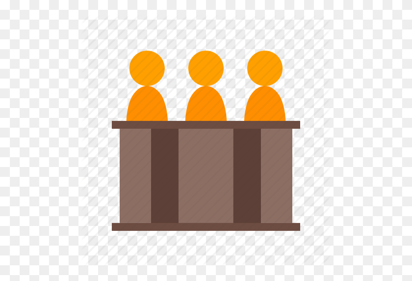 512x512 Arbitration, Court, Holding, Judge, Law, Panel, Responsibility Icon - Judge PNG