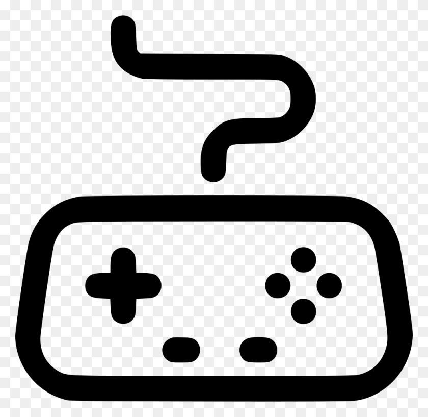 980x952 Arcade Controller Game Gamepad Gaming Joystick Png Icon Free - Arcade PNG
